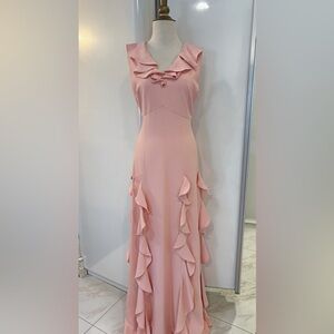 MIKAEL AGHAL
Long Dress In Light Pink